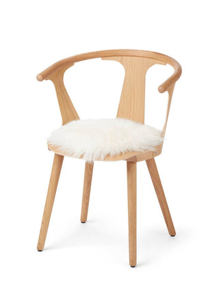 Sædehynde | Lammeskind | Langhåret | D34 cm