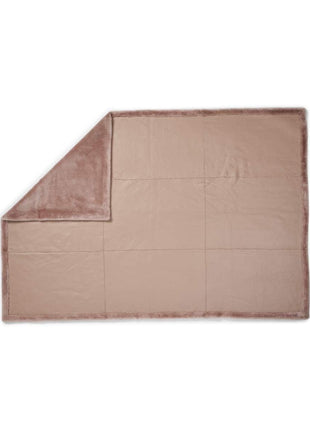 Angelina Lammeskindstæppe | Double Face Beigebrun