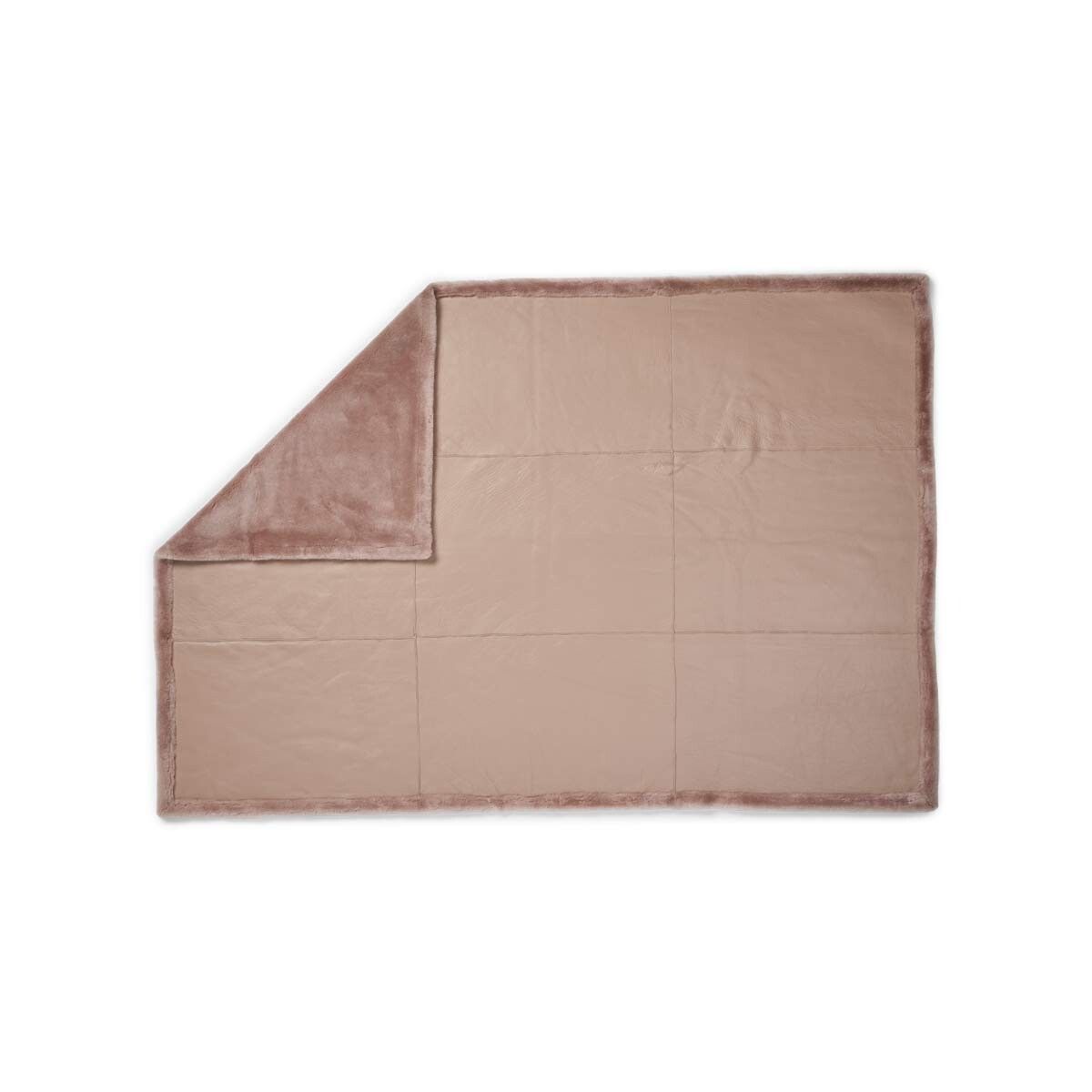 Angelina plaid | Double Face | New Zealand Stucco sand