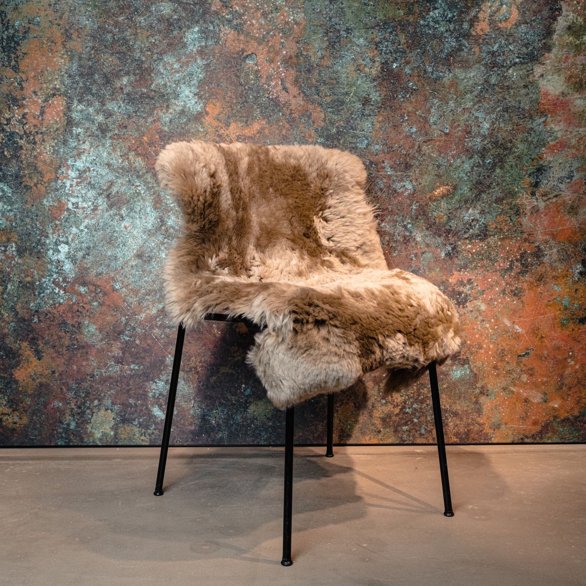 Lammeskind | Langhåret | 90+cm Beige