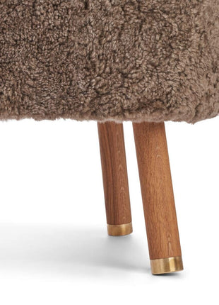 Emil lænestol | Korthåret Lysebrun