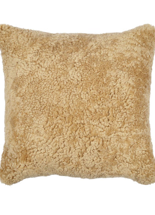 Lammeskindspude | Korthåret | New Zealand | 40x40 cm Honning