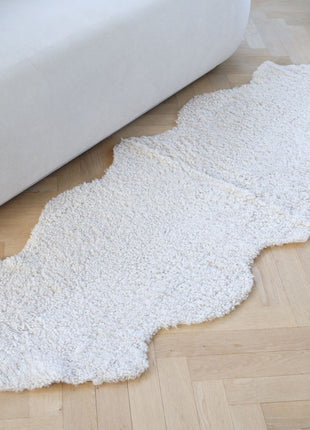 Dobbelt lammeskind premium | Korthåret | New Zealand | 180x60 cm Koksgrå