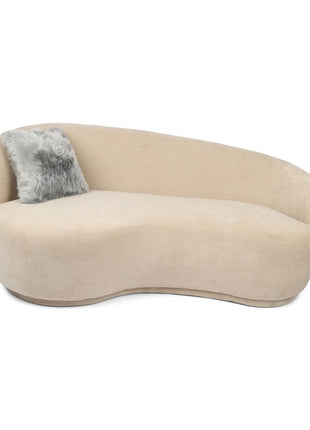 Lammeskindspude | Langhåret | Uden fyld | 40x40 cm Lysegrå