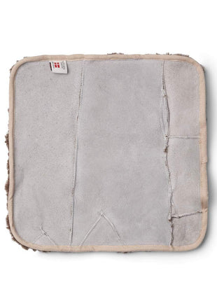 Sædehynder | Zero Waste | Lammeskind | Korthåret | 35x35 cm Taupe