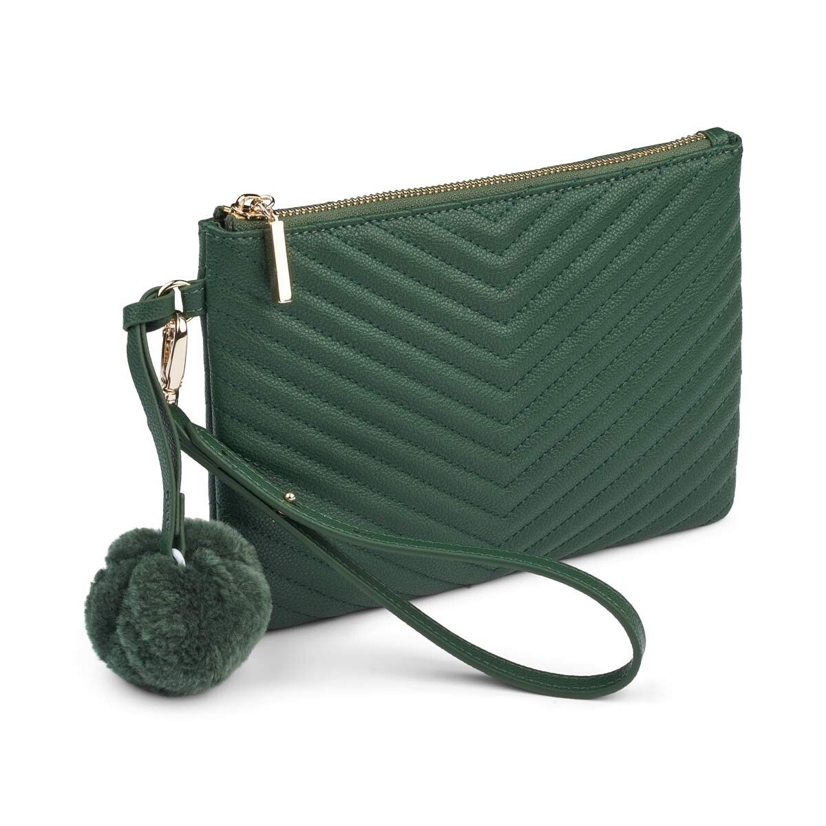 Helene Clutch Antik Grøn