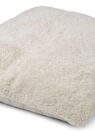 Lammeskindspude | Maxi Float | Korthåret | 90x90 cm Beige