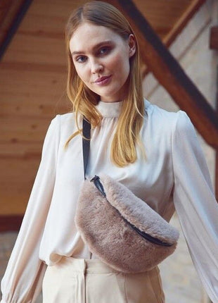 Saki Bæltetaske Beige