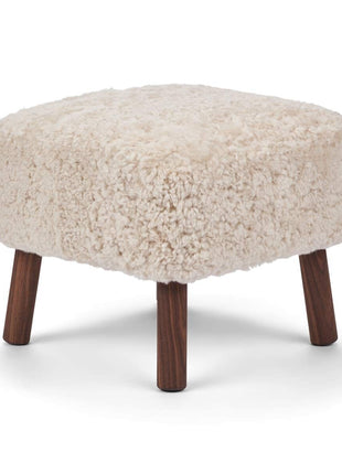 Emma Mini Fodskammel Beige