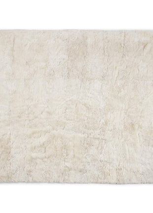 Plaid af Alpaca Hvid