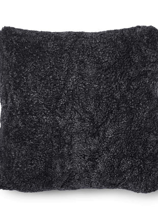 Classic Collection | Uldpude | Korthåret | 52x52 cm | 34x52 cm Koksgrå / Koksgrå