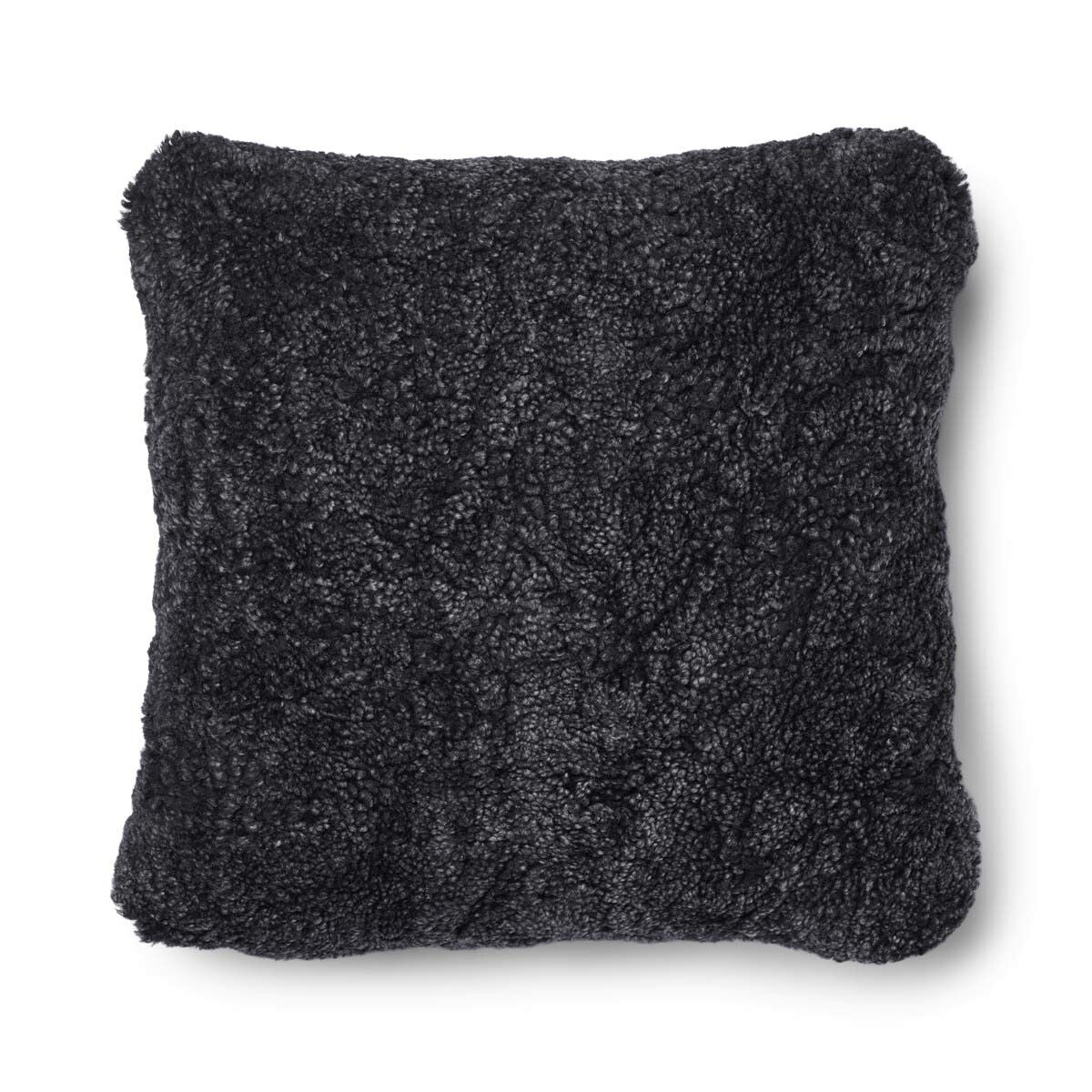 Classic Collection | Uldpude | Korthåret | 52x52 cm | 34x52 cm Koksgrå/Antracitgrå