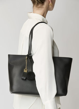 Audrey Taske | Læder Beige