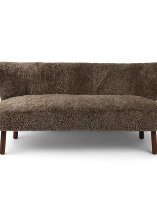 Emanuel 2 seater Sofa Lysebrun