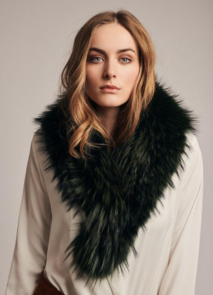 Klara Deluxe Tørklædet Antik Grøn