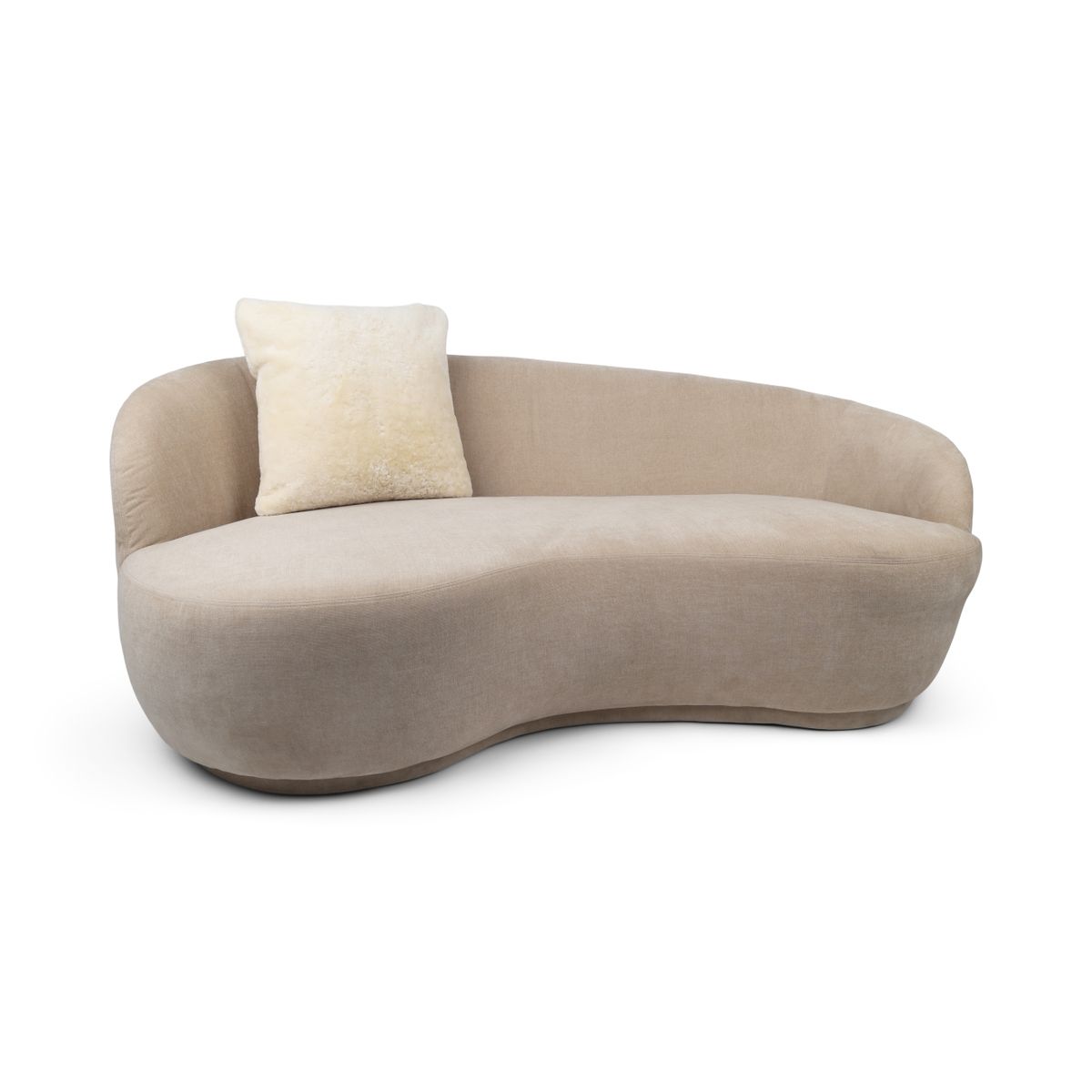 Premium Lammeskindspude | Korthåret | New Zealand | Dobbeltsidet Pearl