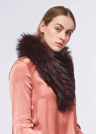 Klara Deluxe Tørklædet Bordeaux