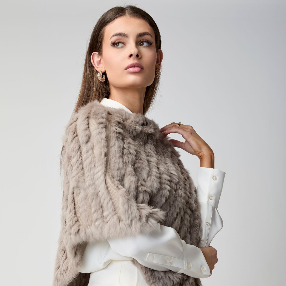 Molly poncho Sort