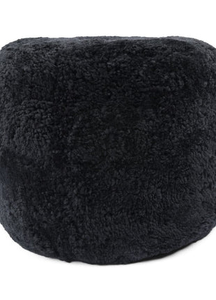 Rund puf | Korthåret | New Zealand Sort