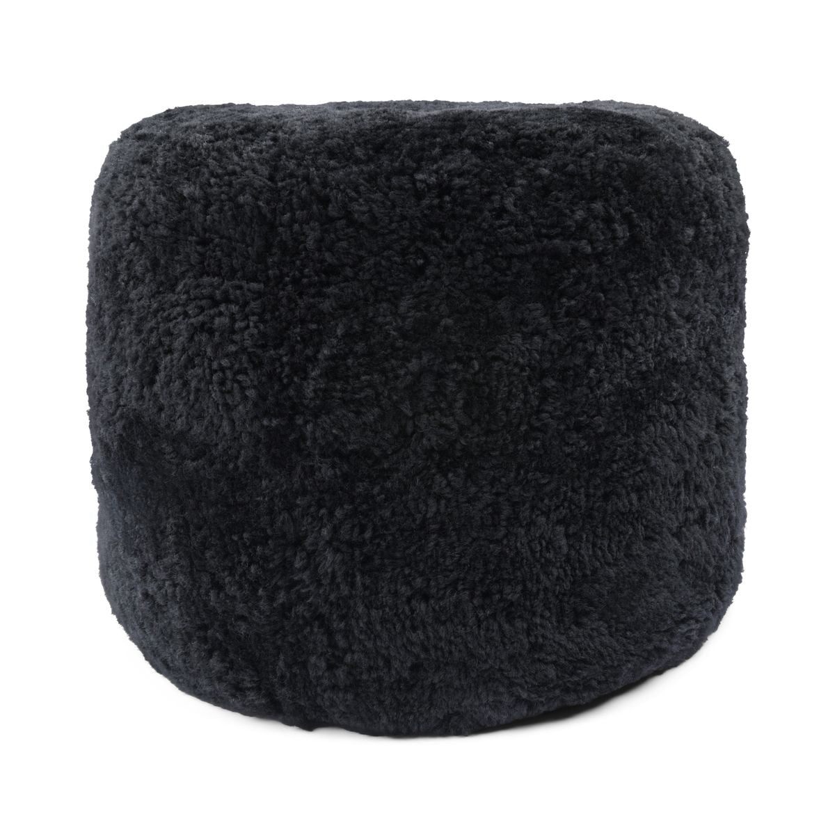 Rund puf | Korthåret | New Zealand Sort