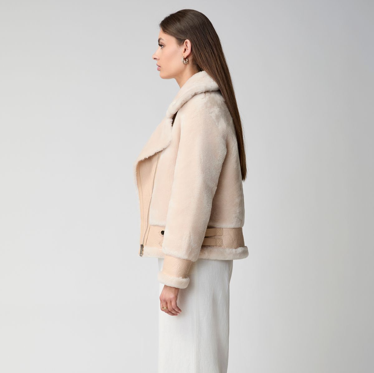 Annalon-jakke Beige