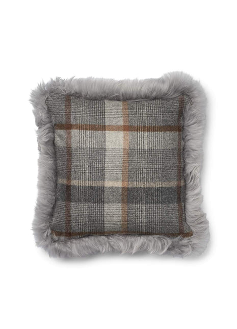 Dobbeltsidet pude | Langhåret | 52x52 cm