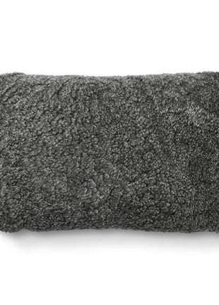 Classic Collection | Uldpude | Korthåret | 52x52 cm | 34x52 cm Mørkegrå / Grå 