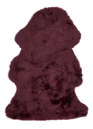 Lammeskind premium | Langhåret | New Zealand | 115x60 cm Lilla