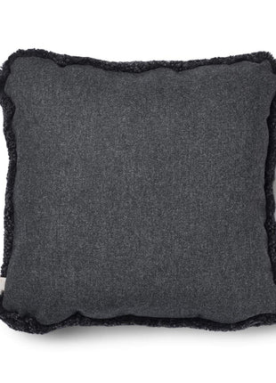 Classic Collection | Uldpude | Korthåret | 52x52 cm | 34x52 cm Koksgrå / Koksgrå