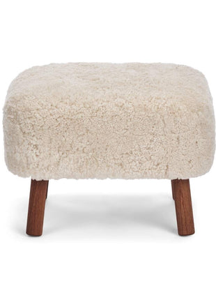 Emily fodskammel | Korthåret  Beige