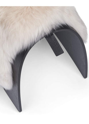 Betræk til skammel | Langhåret Beige