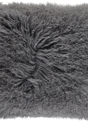 Lammeskindspude | Langhåret | 40x40 cm