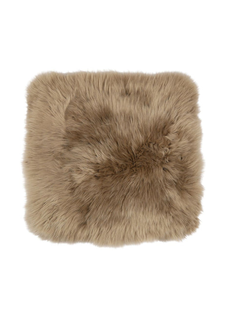 Lammeskindspude | Langhåret | Uden fyld | 40x40 cm