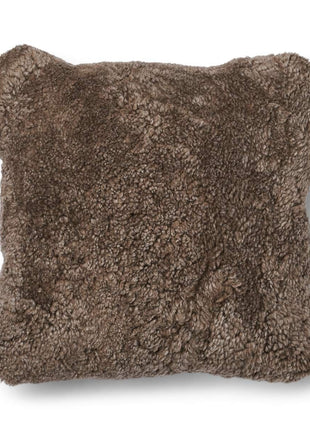 Classic Collection | Uldpude | Korthåret | 52x52 cm | 34x52 cm Beige / Lysebrun