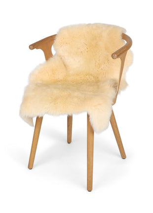 Merino Lammeskind | Langhåret | 90x60 cm