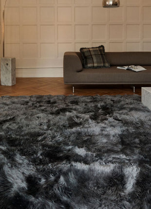 Gulvtæppe | Langhåret | New Zealand Sort
