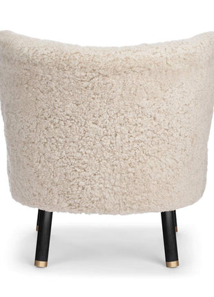 Emil lænestol | Korthåret Beige