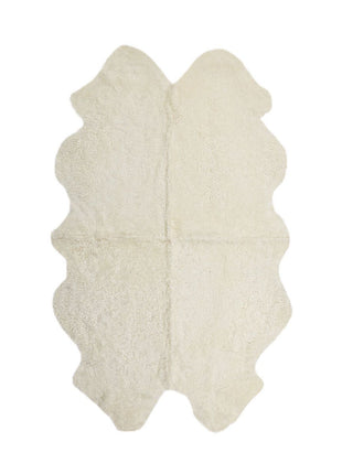 Firdobbelt Lammeskindstæppe | New Zealand | Korthåret | 170x110 cm