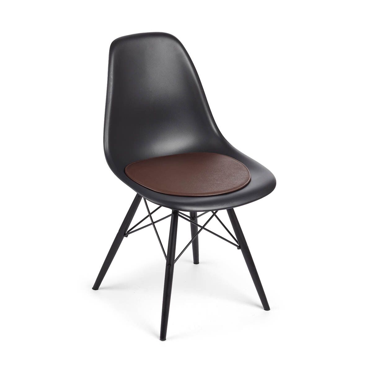 Sædehynde | Koskind | Sydamerika | D38 cm Mørkebrun