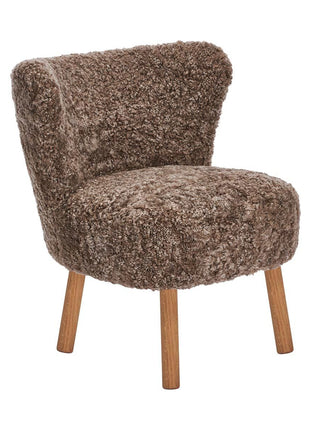 Emily spisebordsstol | Korthåret Lysebrun