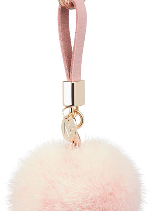 Pom Pom nøglering Lyserød