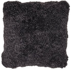 Lammeskindspude | Korthåret | New Zealand | Dobbeltsidet | 40x40 cm  Antracitgrå