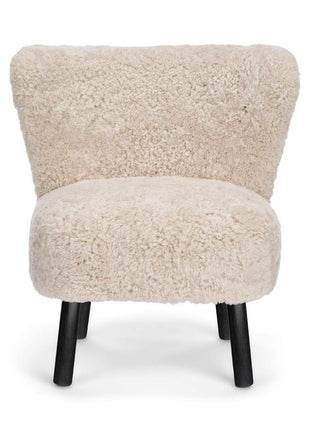Emily lænestol | Korthåret Beige