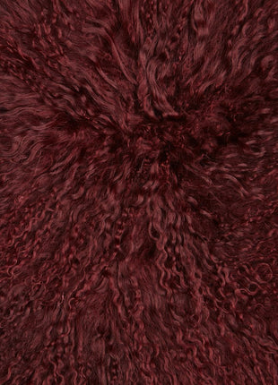 Gyngestol Tibetansk betræk Bordeaux