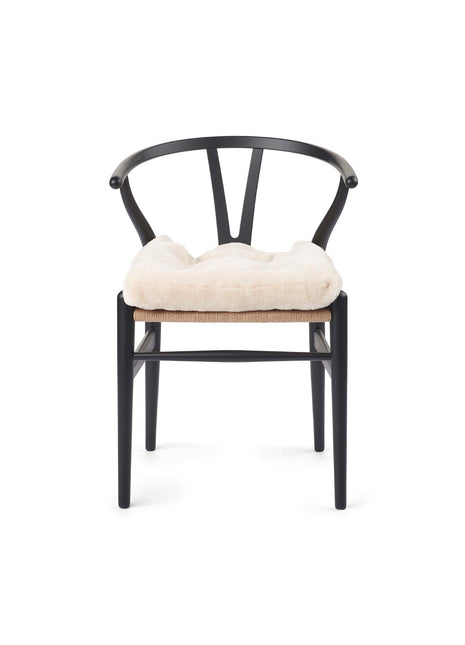 Sædehynde | Lammeskind | Moccasin | Korthåret | 45x45 cm