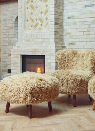 Emil fodskammel | Langhåret Honning