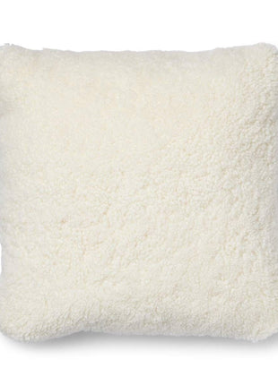 Classic Collection | Uldpude | Korthåret | 52x52 cm | 34x52 cm Sølv / Hvid