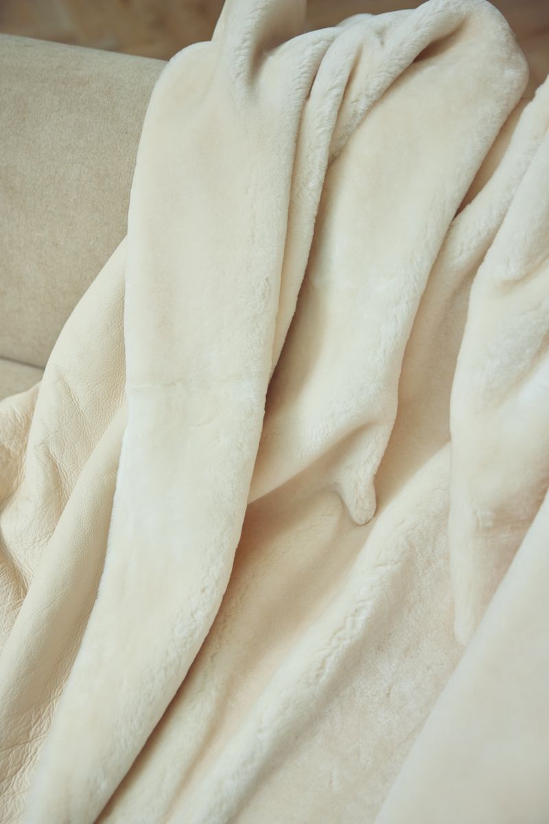 Angelina plaid | Double Face | New Zealand Beige