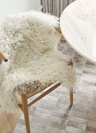 Lammeskind premium | Krøllet | Østrig | 90x60 cm Natursort