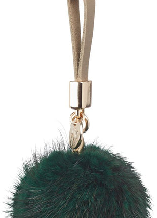 Pom Pom nøglering Grøn